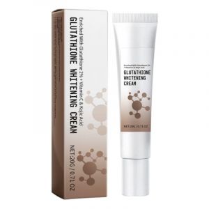 Glutathion Comprimewhitening Crème de soin de la peau pour le visage, crème de soin de la peau au glutathion, hydrate légèrement la crème pour le visage, correcteur de taches sombres pour le visage (1 (Yuanwang, neuf)
