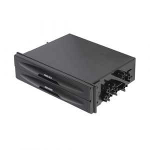 Porte Gobelet de Voiture Bo&icirc;te de Rangement Organisateur Support DVD CD Voiture Din Universel en Plastique (Yeesdvo-EU, neuf)