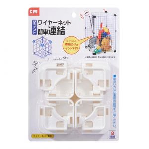 Connecteurs de Cage pour Animaux de Compagnie – Multifonctions faciles à Installer, Clips cubiques à Grille métallique, Conception de Verrouillage Robuste et sécurisée, Outil d'assemblage Robuste, (foeshnyen, neuf)