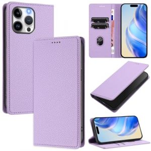 Beajew Coque pour OnePlus 13T 5G/OnePlus 13S 5G Housse en Cuir, Etui Premium en Cuir PU, Antichoc TPU Housse, Fonction StandPorte Carte Credit Ticket, Fermeture Magn&eacute;tique Flip Case - Violet (KSTFMY, neuf)