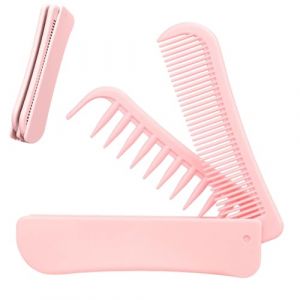 Peigne Pliant Portable - Outil de Coiffure Portable pour la Raie et le Styling des Cheveux | Peigne Coiffant Pliant,pour Maison, Voyage, Vacances, Salon de Coiffure, Appartement, H&ocirc;tel, Dortoir (shuangfenz, neuf)