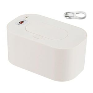 R&eacute;chauffeur de lingette pour b&eacute;b&eacute; - Thermostat Baby Wicheter, chauffage chauffant Wipes plus chaud | Dispeller Emp&ecirc;chez la bo&icirc;te &agrave; lingettes &agrave; propulsion USB s&egrave;che, conception &eacute;l&eacute;gante portable (chzang, neuf)