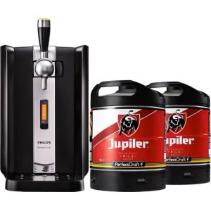 Tireuse à Bière PerfectDraft et 2 fûts 6L - 10 euros de consigne inclus - Idée cadeau (Jupiler) (PerfectDraft, neuf)