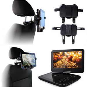 Navitech dans Le Repos Principal de tête de Lecteur DVD portatif de Voiture/Appui d'appui-tête/Support Compatible avec Takara VR 149 W (North Laine Accessories FR - enregistré à la TVA, neuf)