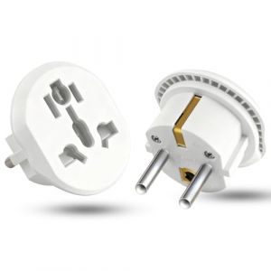 Adaptateur Prise Universelle, Adaptateur Prise Anglaise vers France, Adaptateur Prise International vers France, Adaptateur Universel pour Europe, UK, USA, Suisse, Japon, Chine (2) (PAPAPANOU_RAFAELLA, neuf)