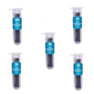 Chiloskit Lot de 500 &eacute;pingles &agrave; insectes vintage en acier inoxydable pour collecteurs de papillons pour l'&eacute;cole et laboratoire, 5 tailles (Chiloskit Top, neuf)