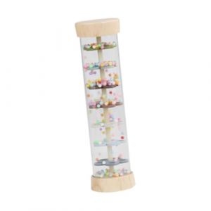 Luwecf Bâton de pluie perlé Rainmaker, jouet sensoriel, hochet de pluie, pour enfants et bébés en crèche, Couleur (Fenbin, neuf)
