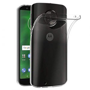 COPHONE&reg; Coque Compatible avec Motorola Moto G6 Etui Transparent antid&eacute;rapent Coque en Silicone Transparente Moto G6 et Discrete. Housse Moto G6 Haute Protection. (CoPhone, neuf)