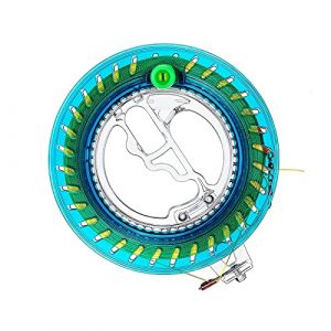 Enrouleur de Roue Bobine de Fil de Cerf-Volant Enrouleur de Ligne de Vol de Cerf-Volant Extérieur Cerf-Volant Moulinet Enrouleur pour Meilleur Contrôle Cerfs-Volants(Diamètre Disque 16cm, Fil 200m) (Sqxaldm, neuf)