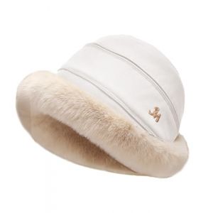 Vossmi Bonnet Femme Chic et Chaud d'hiver Chapeau en Peluche D&eacute;contract&eacute; Doubl&eacute; Polaire Chapeau Femme Bob Beanie R&eacute;glable Coupe Vent,Beige Taille Unique (VOSSMI, neuf)