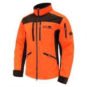 Full mundur Veste de chasse orange, veste militaire, veste tactique, haut de surv&ecirc;tement pour homme, coupe-vent et imperm&eacute;able (Full mundur-FR, neuf)