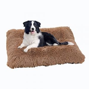 Comfy Panier Chien XXL,Coussin pour Chien XL,Canapé Grand Moyen Chien,Anti Stress Chien Lit Moelleux,Lavable en Machine (Lesong EU, neuf)