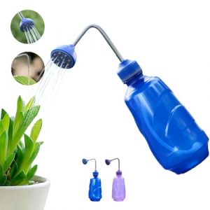 Shyllin Jardin Petit arrosoir 450ml,Plante Int&eacute;rieur arrosoirs,Bouteille D'arrosage &agrave; Presser avec Bouteille Souple, Convient aux Petites Plantes, semis, Plantes en Pot (Bleu) (XFJIN243, neuf)