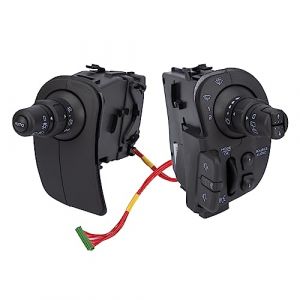 ManyWang Commodo de Commutateurs Clignotants pour Kangoo 2 Grand Modus Clio III 2005-2012, Gauche et Droit Essuie-glace et Commandes R&eacute;glages Audio 7701057088 7701057090 (MangWany, neuf)