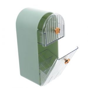 Boîte étagère organisateur de bureau organisateur de rouge à lèvres caisse de rangement caisson de rangement support d'affichage de rouge à lèvres Étui à rouge à lèvres abdos Green minkissy (Prettbeauty, neuf)