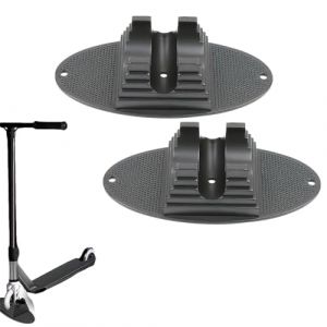 2 Pi&egrave;ces Support de Trottinette, Support Universel, Base Extra Stable, Scooter Rack Roue, pour Professionnelle, Freestyle et Trottinette Stunt (Silent-Qiaoyou, neuf)