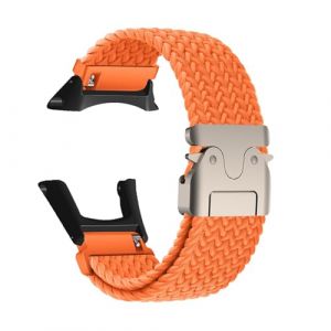 Tressé Bracelet en Nylon Compatible avec Suunto Ambit 3/3 Run/2/2R/2S/1/Sport Bracelet, Réglable Boucles Latérales en Métal Sport Hommes Femmes Bande de Rechange pour Suunto Ambit 3 Sangles (7) (Kemikeji, neuf)