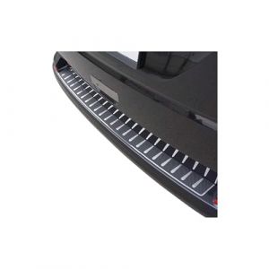 Protection Seuil de Pare-Chocs arri&egrave;re - Compatible avec VW T5 Multivan 2003-2015 - Couverture de Seuil de Coffre - Bande Seuil de Chargement - Style &eacute;l&eacute;gant - en Fibre de Carbone Chrom&eacute; (omacfrance, neuf)