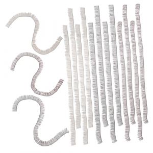 OATIPHO Faux Cils Pour Poup&eacute;e Faits Main 15 Pi&egrave;ces 0,8 Cm Noir Marron Caf&eacute; Diy Maquillage Poup&eacute;e Accessoires D&eacute;coratifs Personnalis&eacute;s (Tsun Ki-sung, neuf)