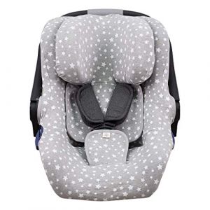 JYOKO KIDS Housse pour siège auto groupe 0 en coton compatible avec Concord Neo et Jane Koos (White Star) (JYOKO, neuf)