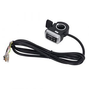 Poignée d'Accélérateur de Pouce de Vélo électrique, Accélérateur de Doigt pour Accélérateur de Pouce, Accélérateur de Pouce de Scooter électrique, Accessoires d'Accélérateur de (Yisteel-EU, neuf)