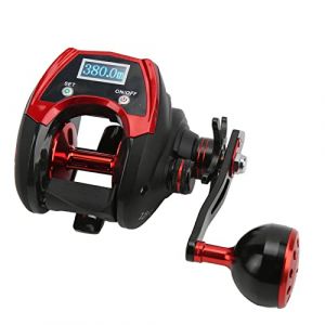 Moulinet de baitcasting &agrave; &eacute;cran num&eacute;rique LCD 18 1BB 6,4 : 1 moulinet de p&ecirc;che de comptage &eacute;lectrique maximum de 18 kg (Xinyu UK, neuf)
