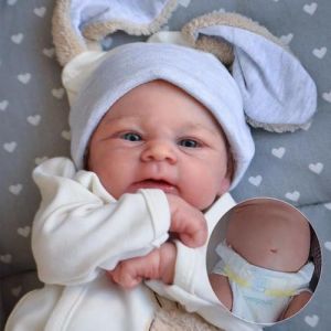 Zero Pam Poupées Reborn Tout En Silicone-48CM Poupées Reborn Mâle Poupée Bébé Poupée Vraie Reborn (Classique) (Estotrade, neuf)