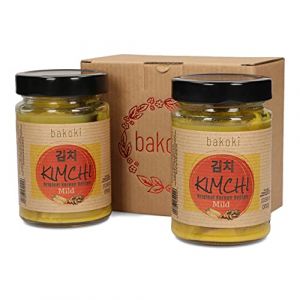 Bakoki® Premium KIMCHI MILD Curcuma, Recette originale coréenne (2 x 300g) (GARDENIX, neuf)