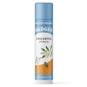 Badger Baume &agrave; l&egrave;vres sans parfum 4,2 g (Fast Media Ships From USA, neuf)