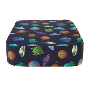 Rehausseur Chaise Enfant, Coussin de si&egrave;ge Enfant, Lavable &agrave; l'eau Fort Support Portable Chaise Sur&eacute;lev&eacute;e, Portable R&eacute;hausseur Coussin pour les Repas des Jeunes Enfant, 36x32x9cm (chuifan, neuf)