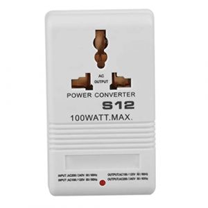 Convertisseur De Puissance De Transformateur De Tension en Bas 100w 110v / 120v &Agrave; 220 V / 240v Adaptateur De Voyage Sw-s12 (thouandWei, neuf)