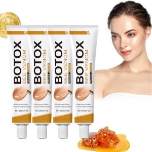 B.otox Crème au V-enin d'Abeilie, Crème Anti-âge au V-enin D'abeilie, Crème Hydratante pour le Visage, Hydratation, Lifting & Recovery pour Tous Types de Peau (4) (qawsed, neuf)