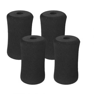 Rouleau en mousse – Rouleau d'exercice | 4 x tampons en mousse | Pièces de rechange pour banc de musculation | Accessoires de gym à domicile | Équipement de fitness pour table d'inversion (guixine, neuf)