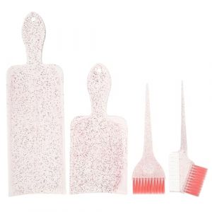 ARTSEWPLY Kit Coloration Cheveux 4 Pi&egrave;ces Pinceau Peigne Palette M&egrave;ches Compact Professionnel Salon Maison (Xiiierw, neuf)