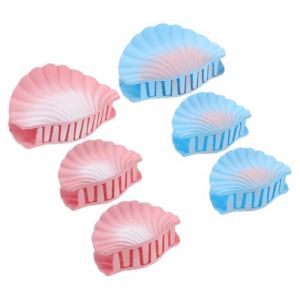 WRITWAA Lot De 2 Pinces À Cheveux Coquillage : Pince À Cheveux Coquillage, Pince À Cheveux Minimaliste, Accessoires De Coiffure Fantaisie, Épingles À Cheveux Style Plage (Saieli, neuf)