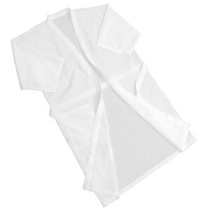 ABOOFAN Robe Client Coiffure L&eacute;g&egrave;re et Respirante pour Adultes Cape de Protection Souple pour Salon de Coiffure Blouse Unisexe pour Coupe et Coloration (Halleyham, neuf)