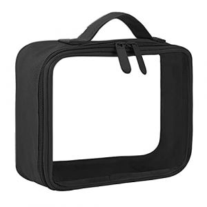 Bordhap Voyage Sac de Maquillage Clair Organisateur Transparent Pvc EsthéTicienne à CosméTiques Beauté Trousse de Toilette Maquillage Pochette Sac de Lavage (HAPELYR YANG LIMITED, neuf)