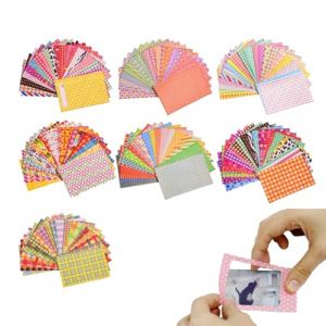 FENQURO 140 Pcs Instantané instax Photo Cadres Bordures Autocollants pour Fujifilm Instax Mini 8 7s 25 50s 90 et Polaroid Snap PIC-300 Z2300 Zip Photos instantanées (WINESTART, neuf)
