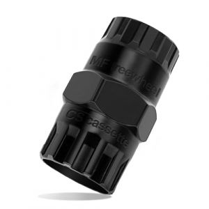 Hoembpn D&eacute;monte Cassette V&eacute;lo Outil 2 en 1, Extracteur de Retrait Frein &agrave; Roue Libre pour Shimano/SRAM 5-12 Vitesses Extracteur de Plateau avec 12 Dents, Acier Trait&eacute; Thermiquement (YGL Seller UK, neuf)