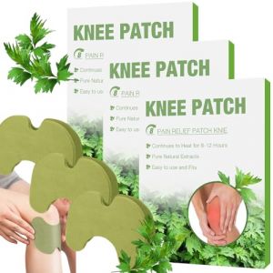 Mineup 30PCS Patch Anti Douleur Genou, Knee Pain Relief Patch, Patch de soulagement de la Douleur au Genou, Patch Genoux Anti Douleur pour Douleurs au Cou Nuque Epaules Articulations Courbatures (HUAYI -EU, neuf)