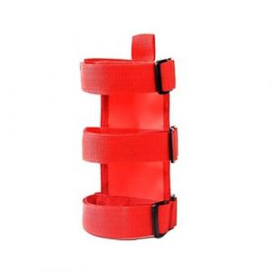 Support pour extincteur, support de coffre pour voiture, extincteur, ceinture réglable, accessoires de voiture, pratique pour Jeep (rouge) (Whp., neuf)
