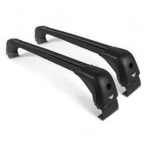 Farad Barres de Toit Compact Black en Aluminium Super-silencieuses compatibles avec VW Golf 8 2020+ sans Barres longitudinales (Myautoshop, neuf)