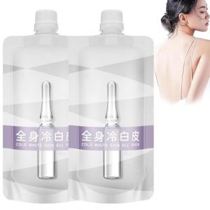 Lotion éclaircissante pour le corps, Lotion éclaircissante pour le corps à la niacinamide, Crème hydratante longue durée pour tous types de peau (guangzhouchanggeshangmaoyouxiangongsi, neuf)