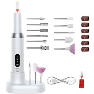 Force À Ongles Électriques - Files De Ongles Électriques | Machine À Forte À Ongles, Kit De Forage À Ongles Rechargeable À Ongles Sans Fil, Machine De Forage À Ongles À Ongles À Ongles Électrique Avec (ruixiake, neuf)