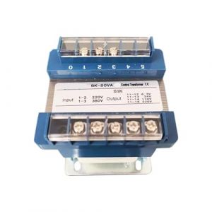 AMEHRU Transformateur de contrôle BK-50VA, entrée 380V 220V, Sortie 220V 110V 36V 24V 12V 6V, tensions(12V 24V 110V 220V) (La Boutique De Yiyelan, neuf)