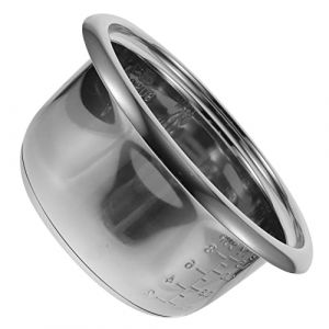 RORPOIR Doublure Cuve Inox Cuiseur Riz 25Cm Pot Int&eacute;Rieur Remplacement Accessoire Cuisine R&eacute;Sistant Anti-Rouille Chauffage Uniforme Facile &Agrave; Nettoyer (Hidden Incense, neuf)