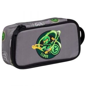SKANDO BAGS Trousse Lego® Ninjago Elemental Master of Energy : trousse spacieuse avec étiquette nominative, poignée latérale et matériau résistant sans PVC, peut également être utilisée comme trousse (GPL Bags, neuf)