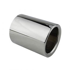 L&P A304 1 Embout echappement inox en acier inoxydable poli chrome embout d'échappement 76 mm compatible avec BMW OEM 18307622764 18307622762 18308648042 18308648044 de tuyau d'échappement 65 mm (Inter-Sale24de, neuf)