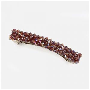 &Eacute;pingle &Agrave; Cheveux 1PC Bling Crystal Coupes &agrave; cheveux Cuisson for Femmes Filles Strass Strass Clips Pins Barrette Tools Outils Accessoires 7 Couleurs &Eacute;pingle &Agrave; Cheveux Mariage(Purple) (钟祥市微琼维商贸有限公司, neuf)