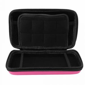 ASHATA Étui de Transport pour 3DS pour New 3DS XL pour New 2DS XL, Coque de Rigide, étui de Voyage pour Super NES Edition pour New 2DS XL avec Poche Intérieure à 8 Emplacements de Jeu (Richer-R123, neuf)